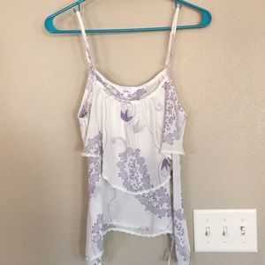Beautiful floral tank top